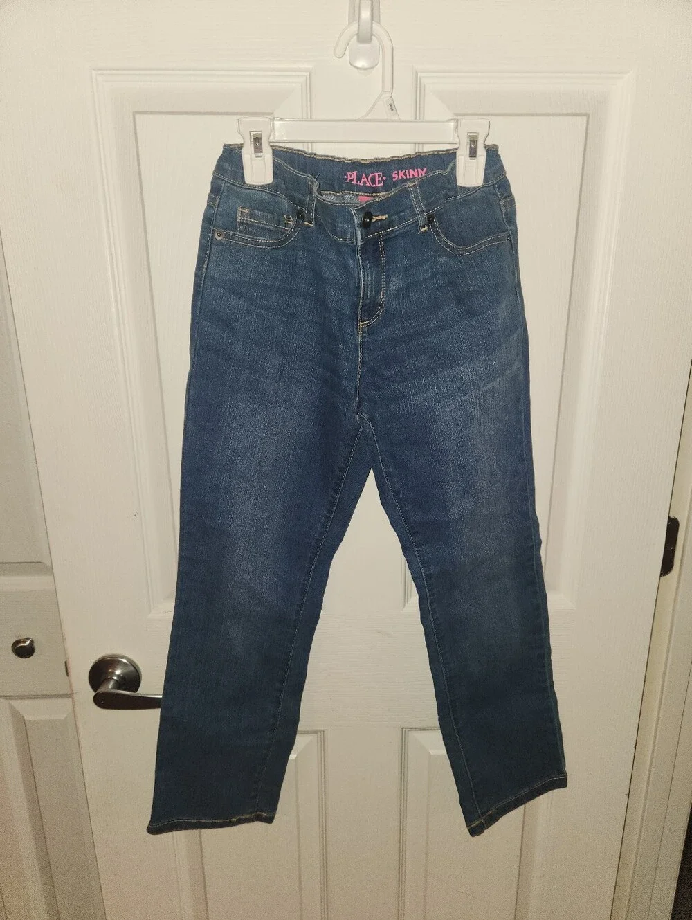 Girls Skinny Jeans With Adjustable Waist